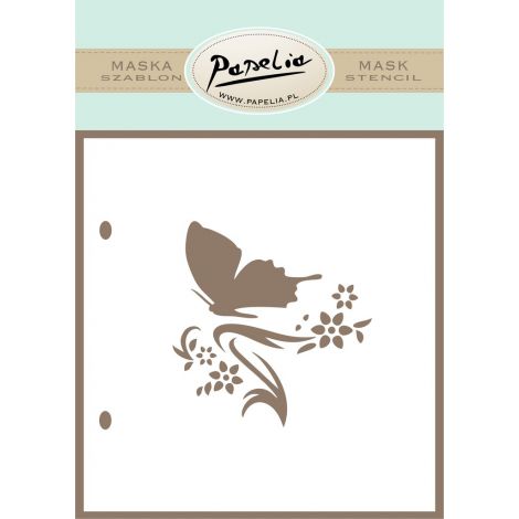 Szablon Papelia Maska Motyl Dekor 01, 13.5cm